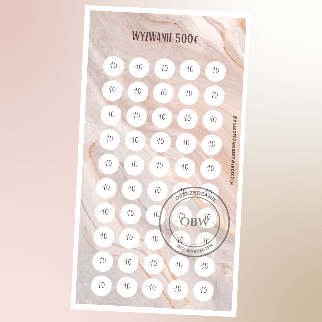 Wyzwanie walutowe 500 euro - obrazek 1