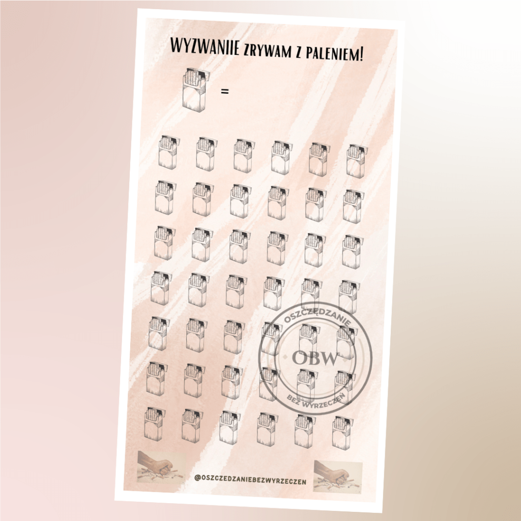Wyzwanie Zrywam z Paleniem