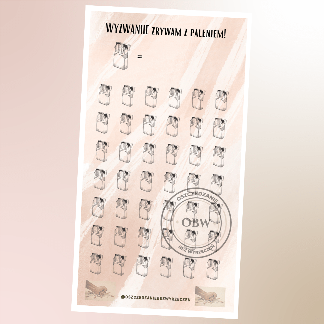 Wyzwanie Zrywam z Paleniem - obrazek 1