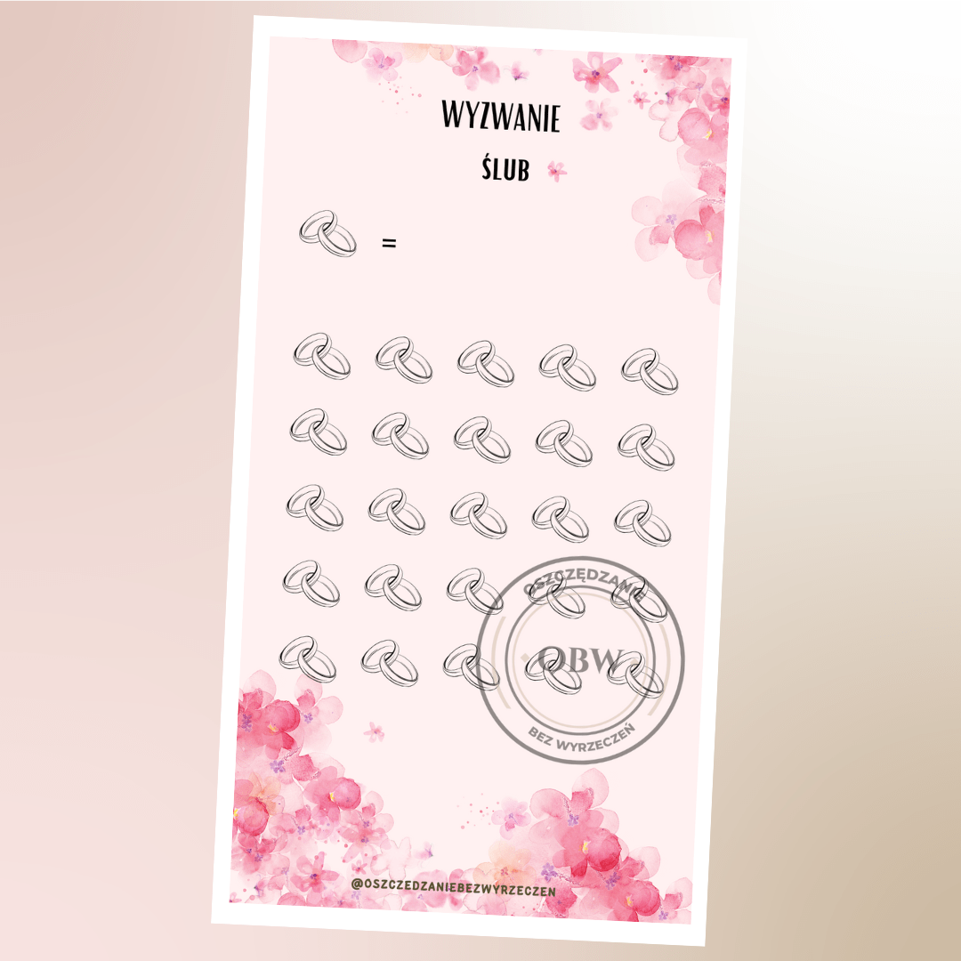 Wyzwanie Ślub - obrazek 1