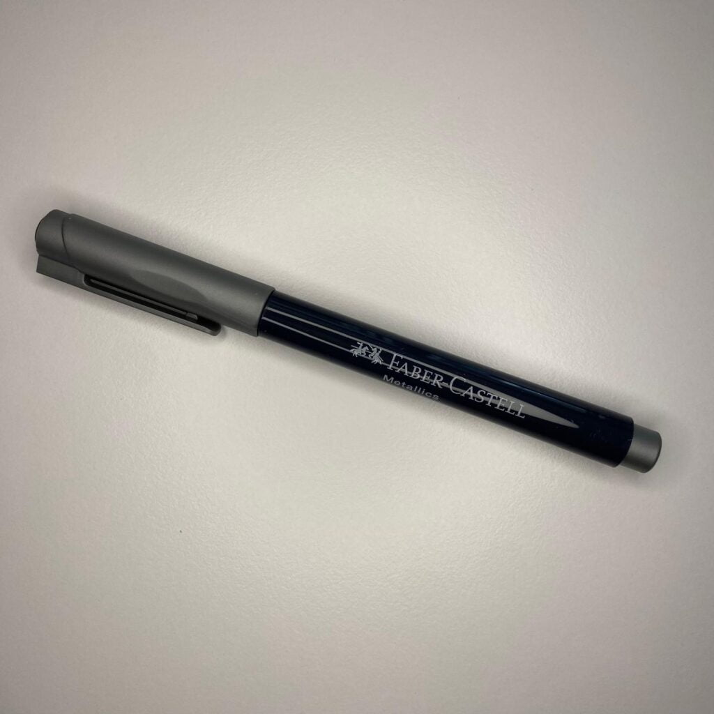 Marker Srebrny Metaliczny
