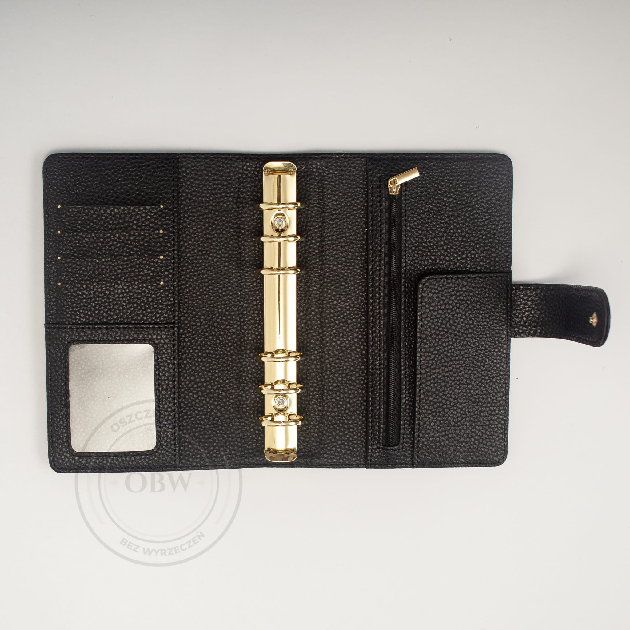 Segregator budżetowy A6 Klasyk - Czarny - obrazek 2