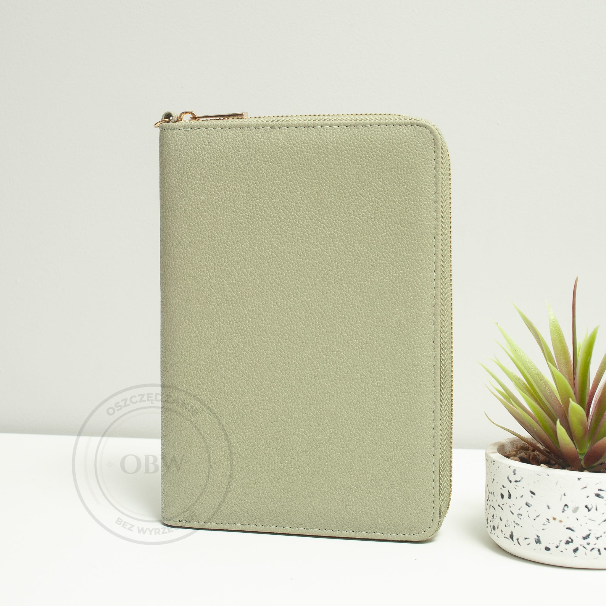 Segregator budżetowy A6 - Oliwkowa perła - obrazek 1