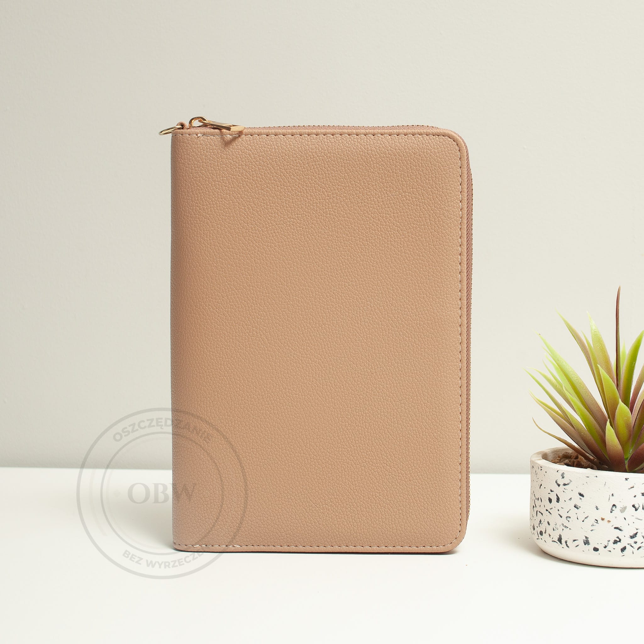 Segregator budżetowy A6 - Ciemnobeżowa perła - obrazek 1