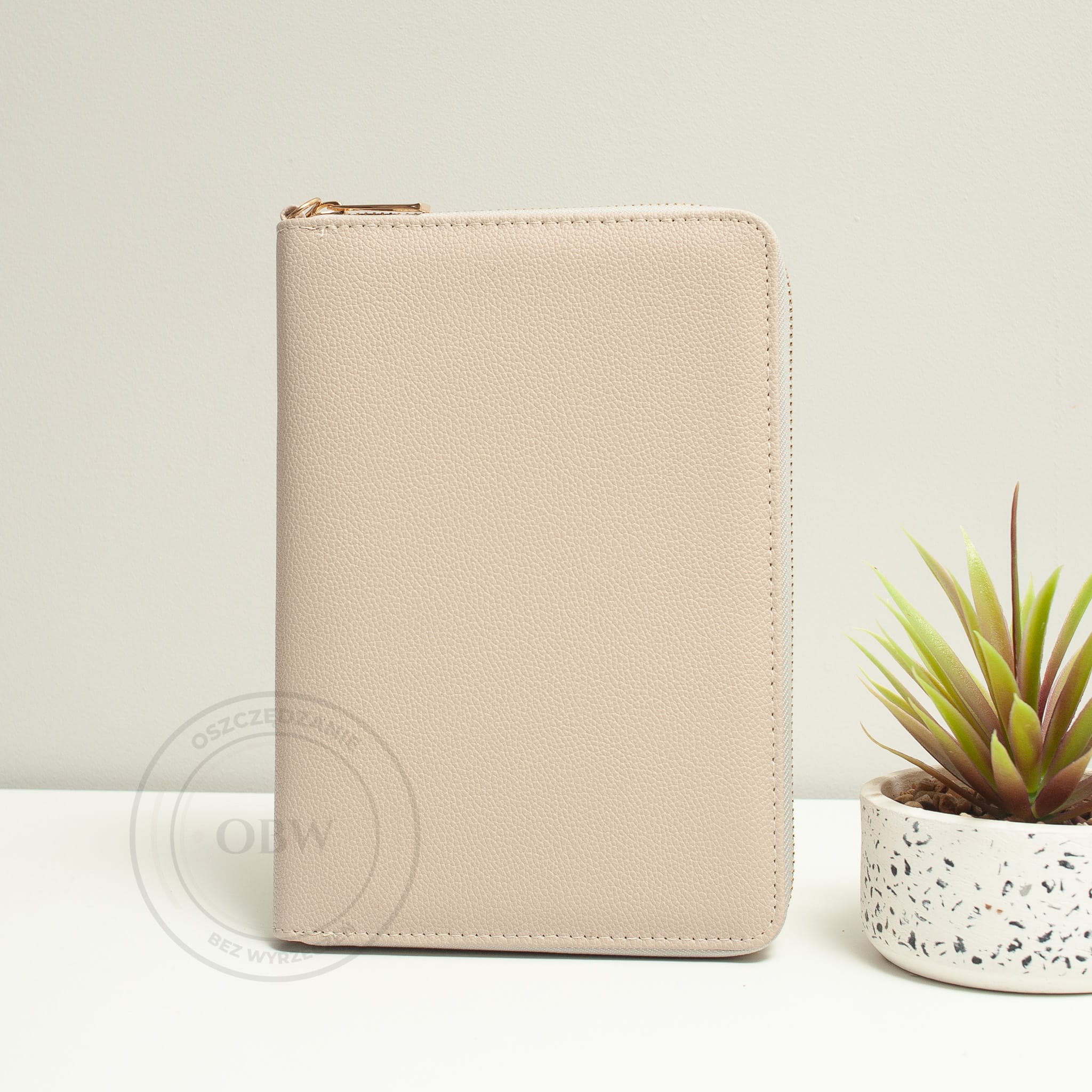 Segregator budżetowy A6 - Beżowa perła - obrazek 1