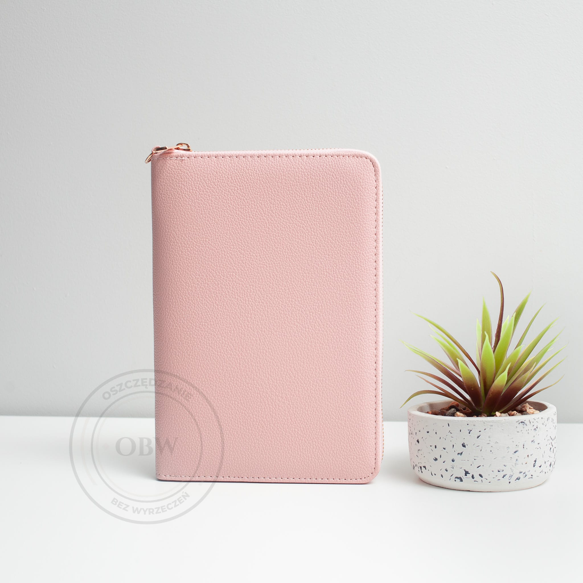 Segregator budżetowy A6 - Różowa perła - obrazek 1