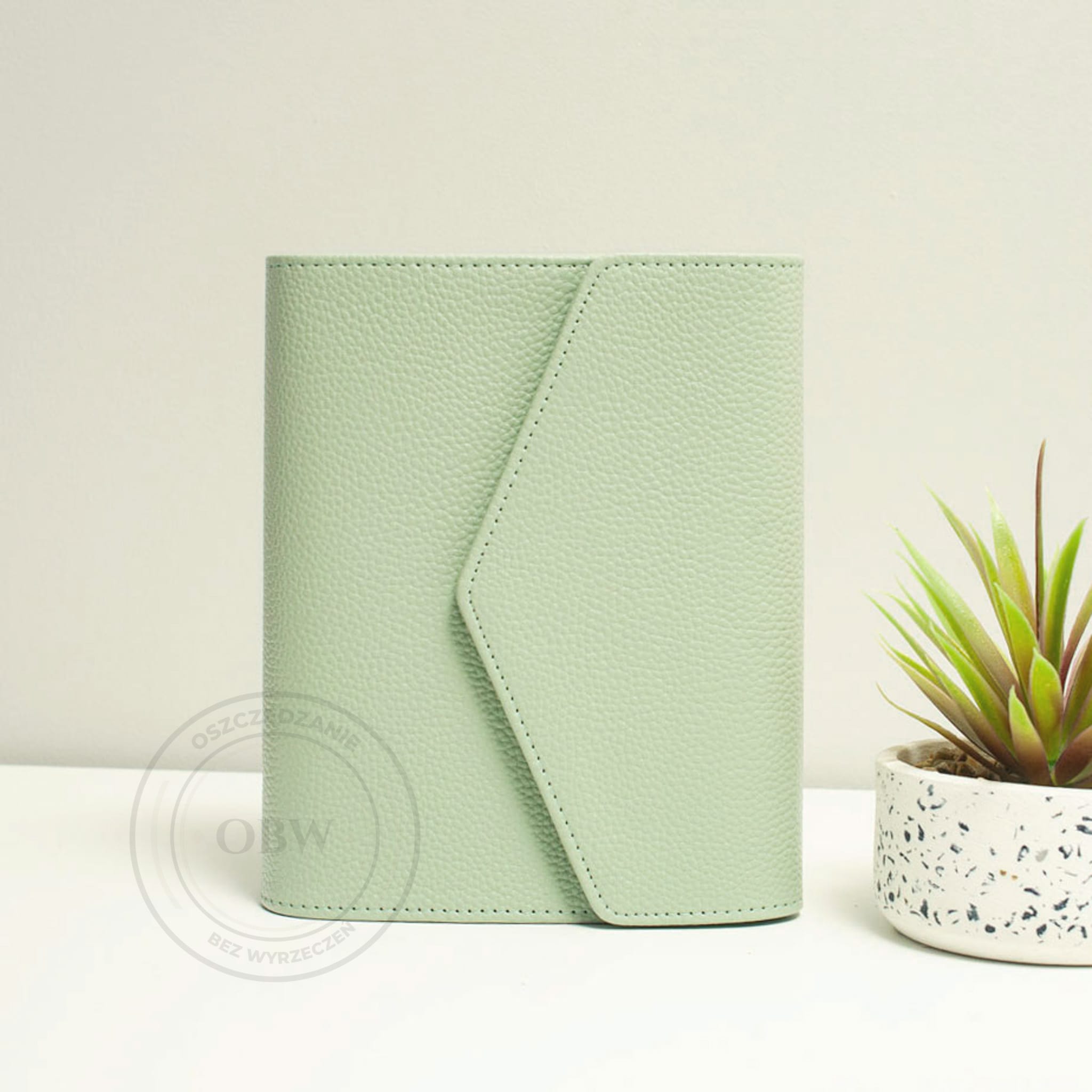 Segregator budżetowy A6 Elegant - Miętowy - obrazek 1