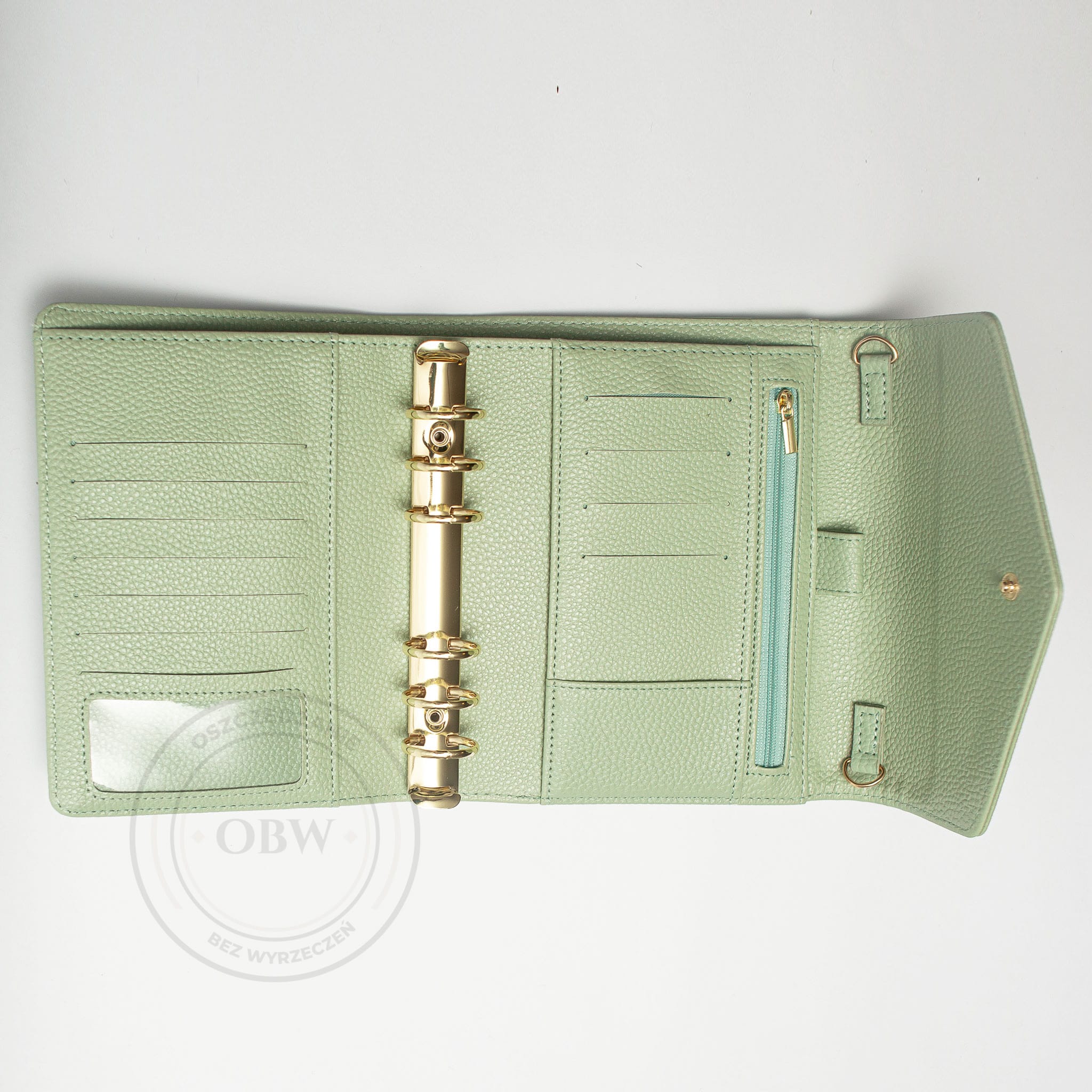 Segregator budżetowy A6 Elegant - Miętowy - obrazek 2