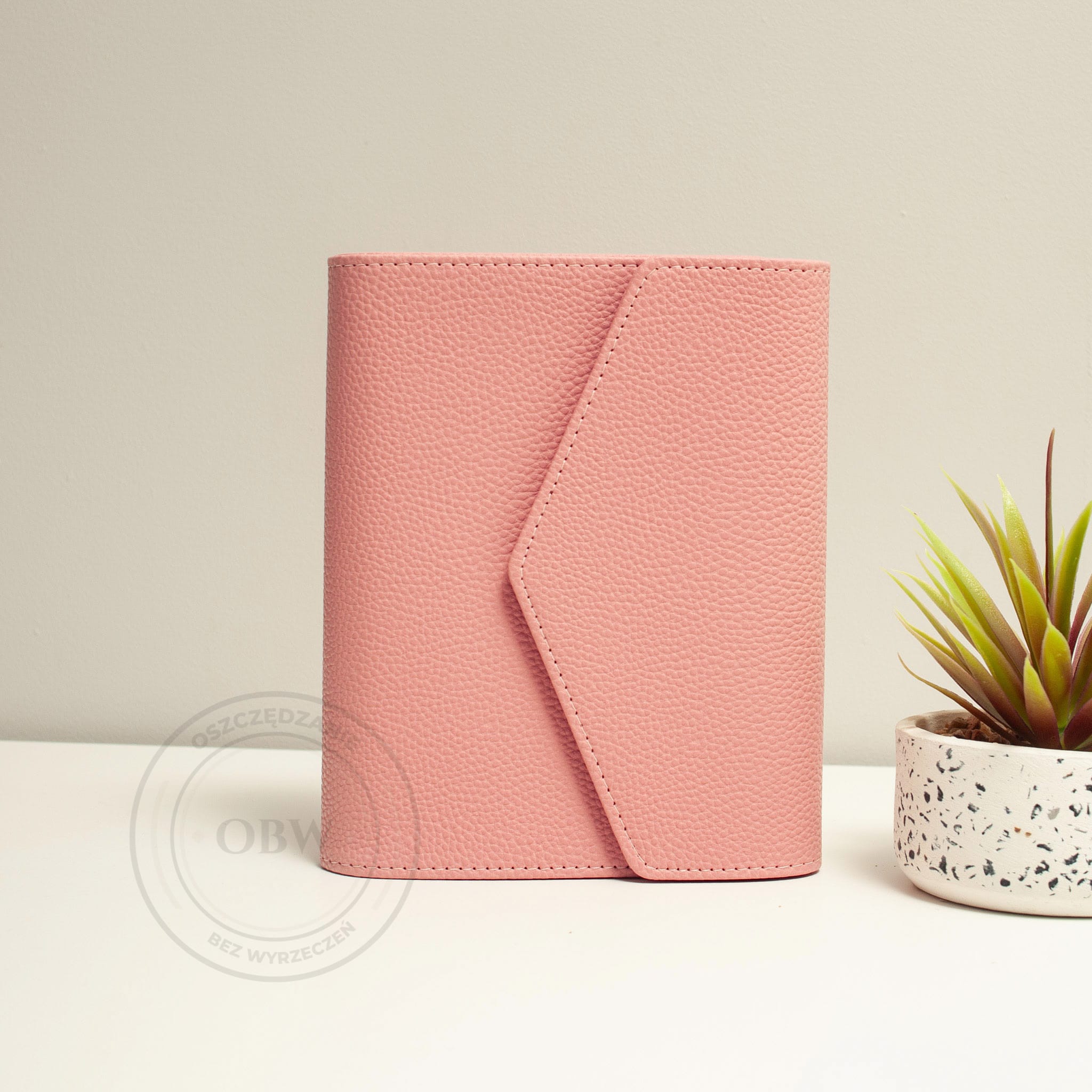 Segregator budżetowy A6 Elegant - Różowy - obrazek 1