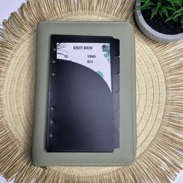 Czarne koperty budżetowe A6 - zestaw 6 kopert