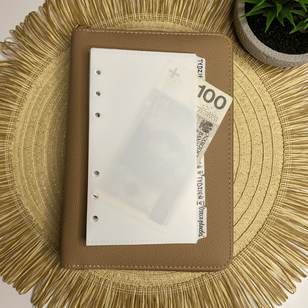 Mleczne koperty budżetowe A6 - zestaw 6 kopert - obrazek 2