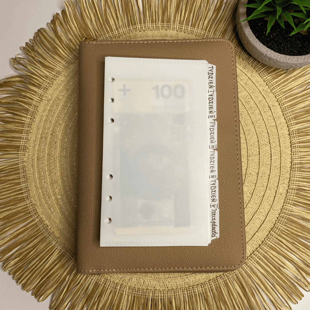 Mleczne koperty budżetowe A6 - zestaw 6 kopert - obrazek 3