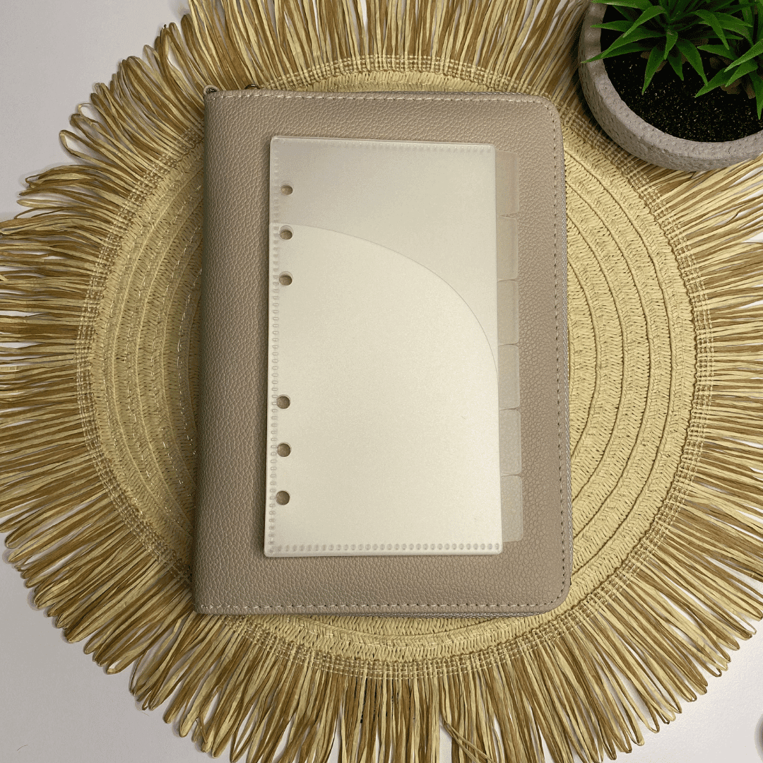 Transparentne koperty budżetowe A6 - zestaw 6 kopert - obrazek 1