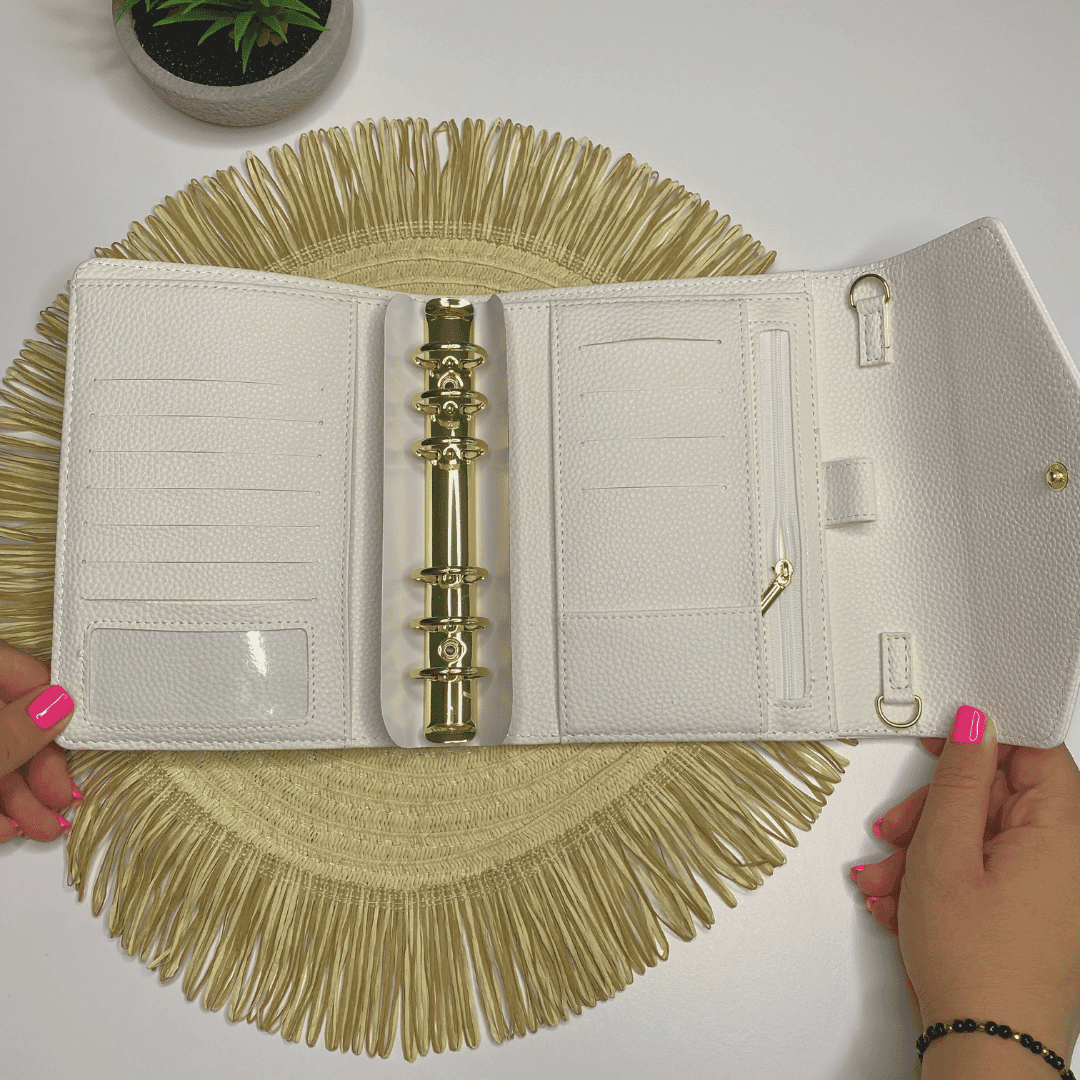 Segregator budżetowy A6 Elegant - Biały - obrazek 3