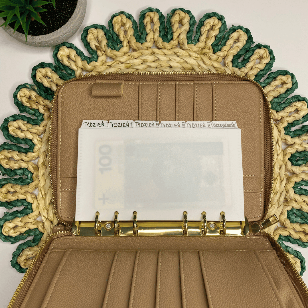 Mleczne koperty budżetowe A6 - zestaw 6 kopert - obrazek 4