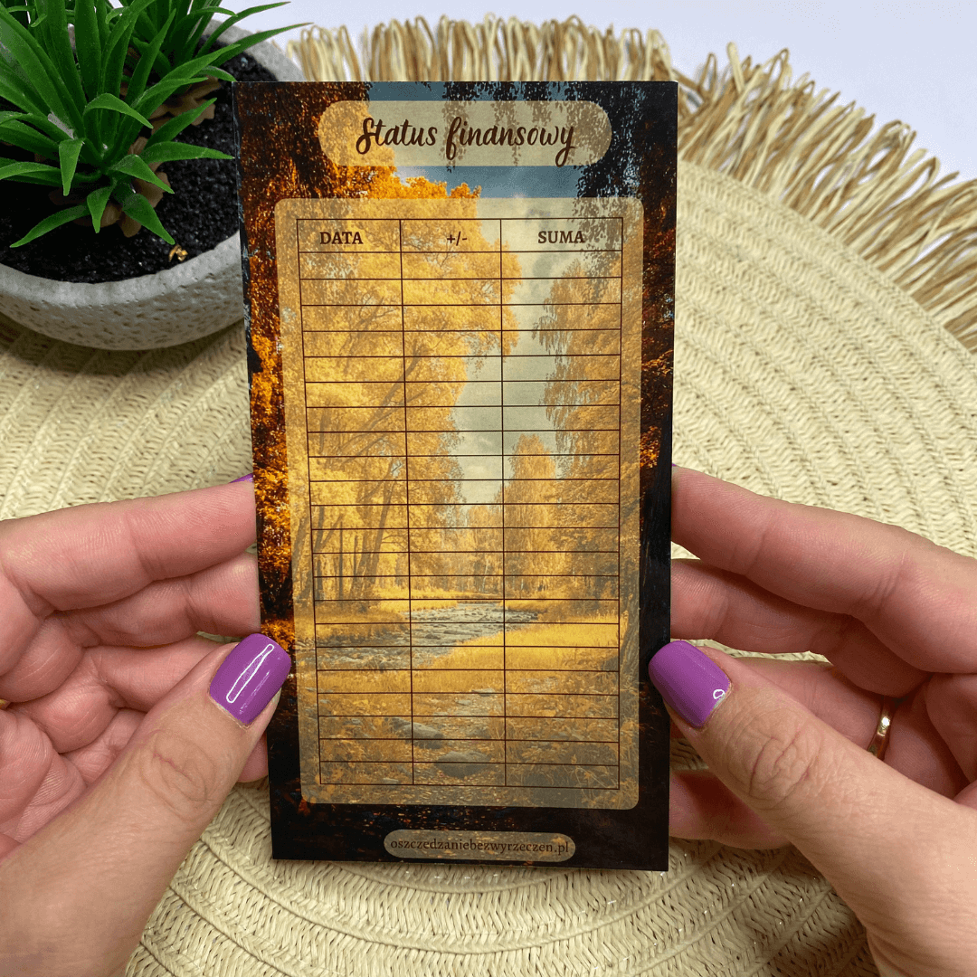 Wyzwanie oszczędnościowe - Jesienny spacer 250 - obrazek 2