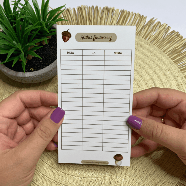 wyzwanie oszczędnościowe dary jesieni 100 status finansowy