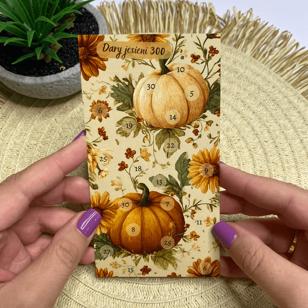 wyzwanie oszczędnościowe dary jesieni 300