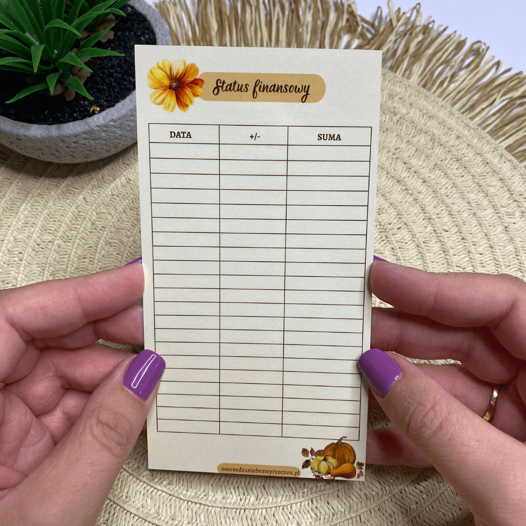 Wyzwanie oszczędnościowe - Dary Jesieni 300 - obrazek 2