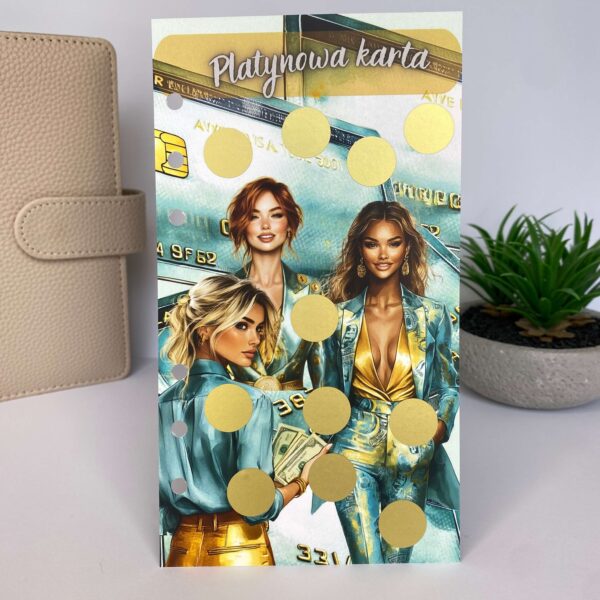 Zdrapka oszczędnościowa - Platynowa Karta
